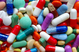 Pills and capsules macro