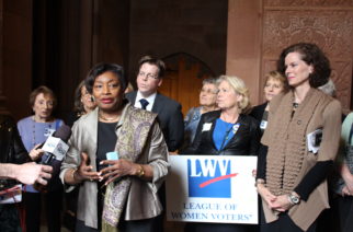League of Women Voters, legislators push for voting reforms