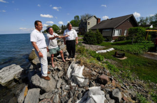 Cuomo promises relief for flooded homeowners along Lake Ontario