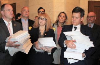 More than 130,000 petitions in support of CVA delivered to Senate Republicans