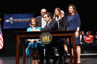Cuomo, joined by House Speaker Pelosi, signs “Red Flag” gun control law