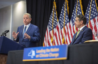 July 18, 2019 - New York - Governor Andrew M. Cuomo delivers comments during an offshore wind event in New York. (Mike Groll/Office of Governor Andrew M. Cuomo)