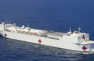 Hospital ship being deployed to New York Harbor