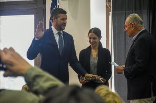 Congressman Ryan takes ceremonial oath for local supporters